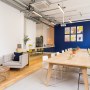 Nursery & Workspace, Clerkenwell | Beautiful long bespoke communal work table from Dare Studio | Interior Designers
